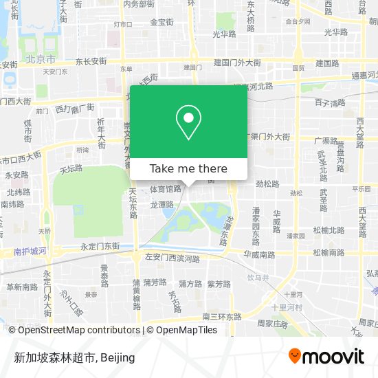 新加坡森林超市 map