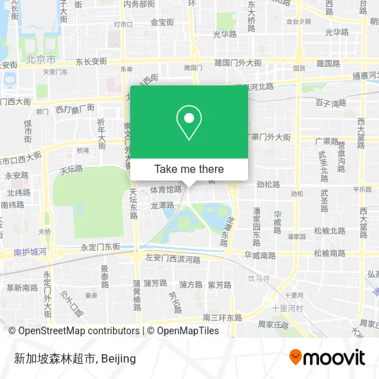 新加坡森林超市 map