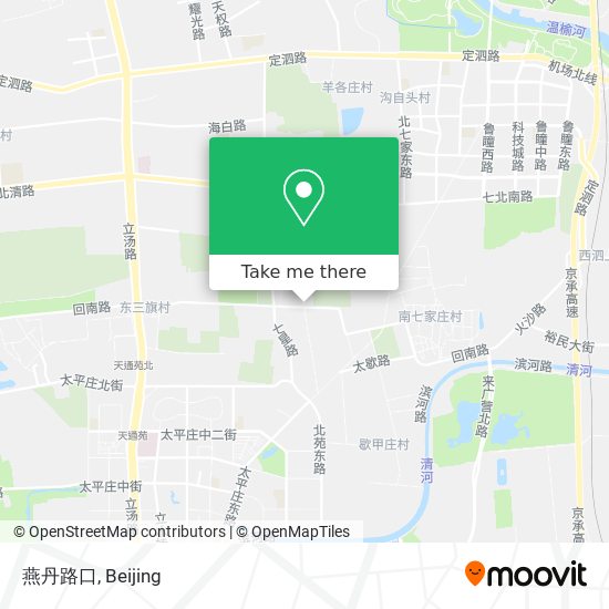 燕丹路口 map