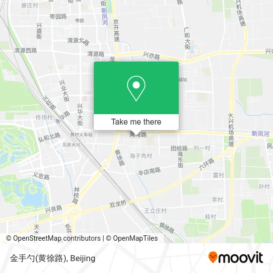 金手勺(黄徐路) map