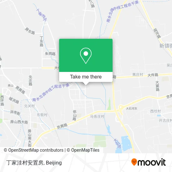 丁家洼村安置房 map