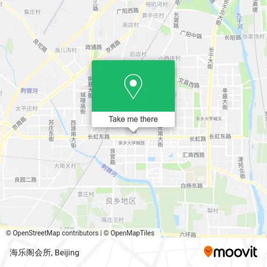 海乐阁会所 map