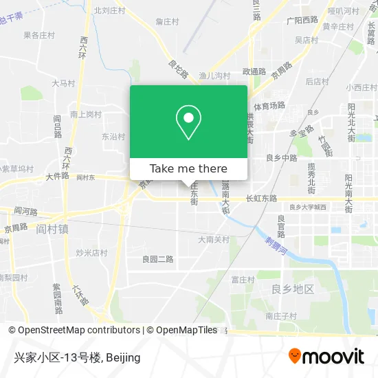 兴家小区-13号楼 map