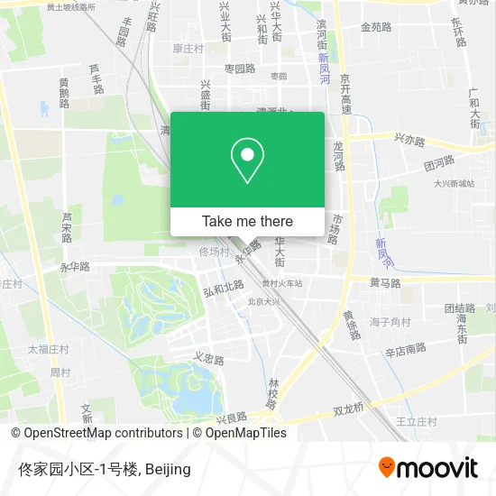 佟家园小区-1号楼 map