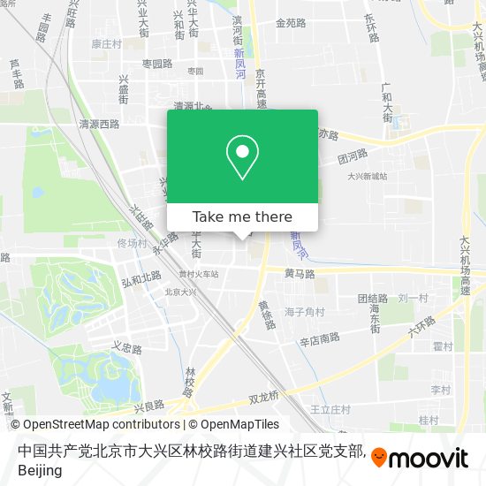中国共产党北京市大兴区林校路街道建兴社区党支部 map