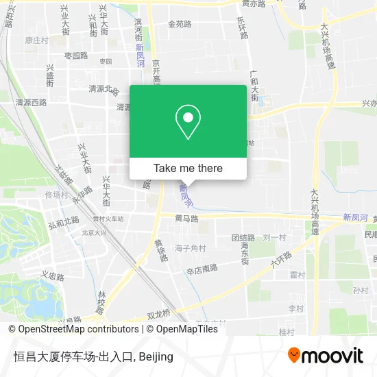 恒昌大厦停车场-出入口 map