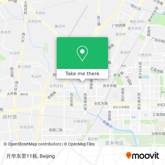 月华东里11栋 map