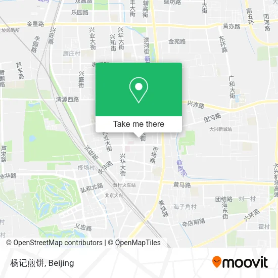 杨记煎饼 map