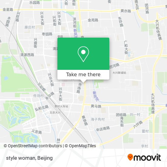 style woman map