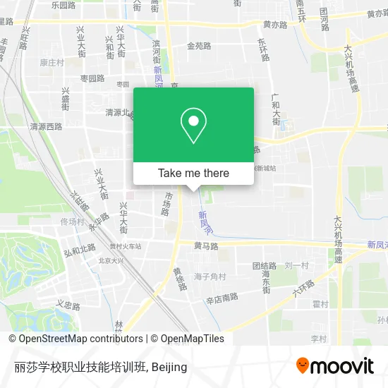 丽莎学校职业技能培训班 map