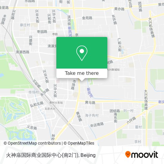 火神庙国际商业国际中心(南2门) map