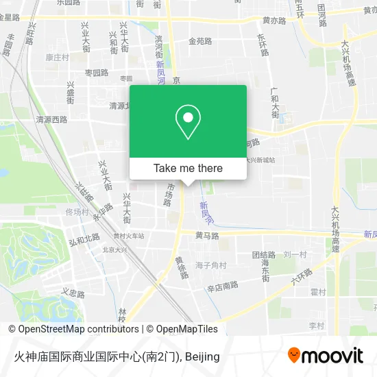 火神庙国际商业国际中心(南2门) map
