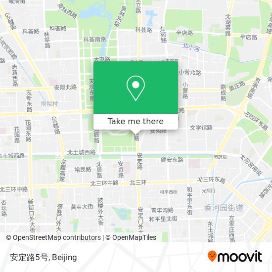 安定路5号 map