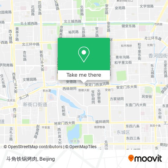 斗角铁锅烤肉 map