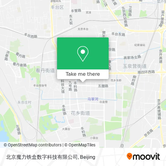 北京魔力铁盒数字科技有限公司 map