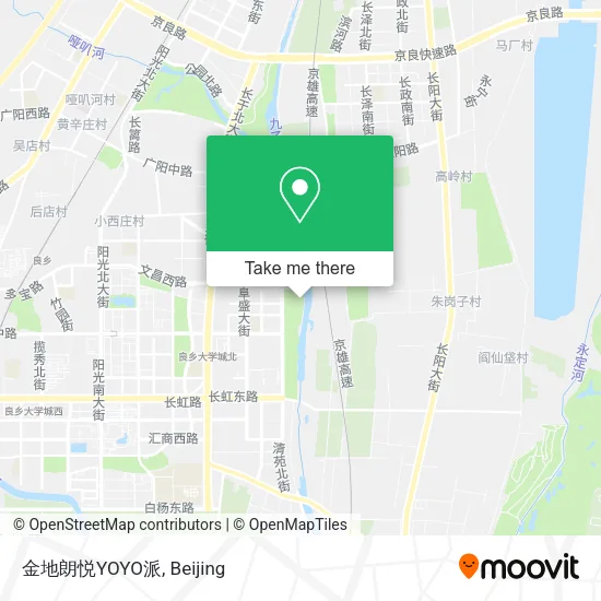 金地朗悦YOYO派 map
