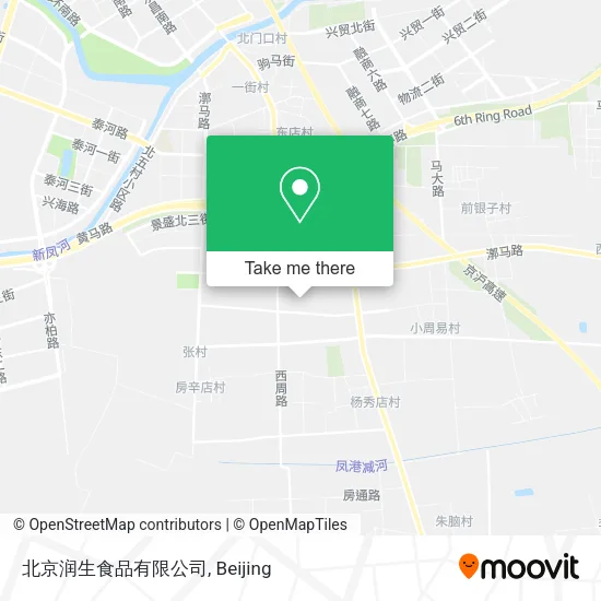 北京润生食品有限公司 map