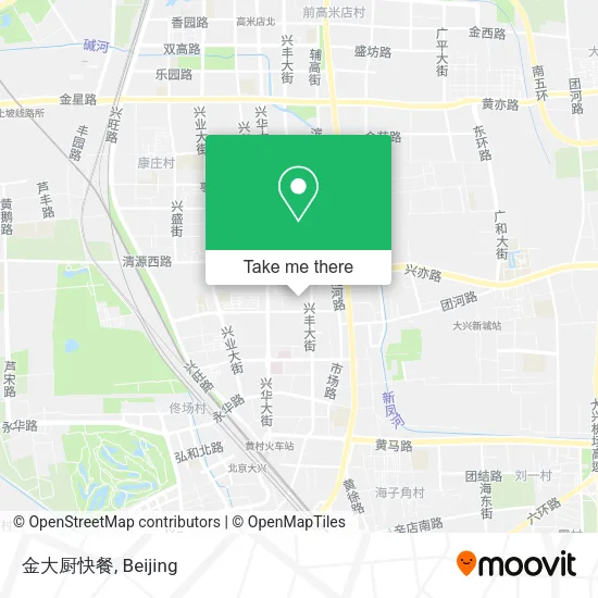 金大厨快餐 map