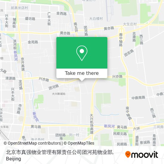 北京市真强物业管理有限责任公司团河苑物业部 map