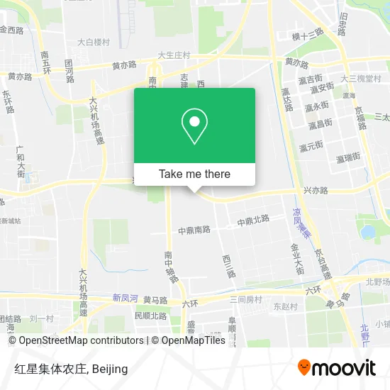 红星集体农庄 map