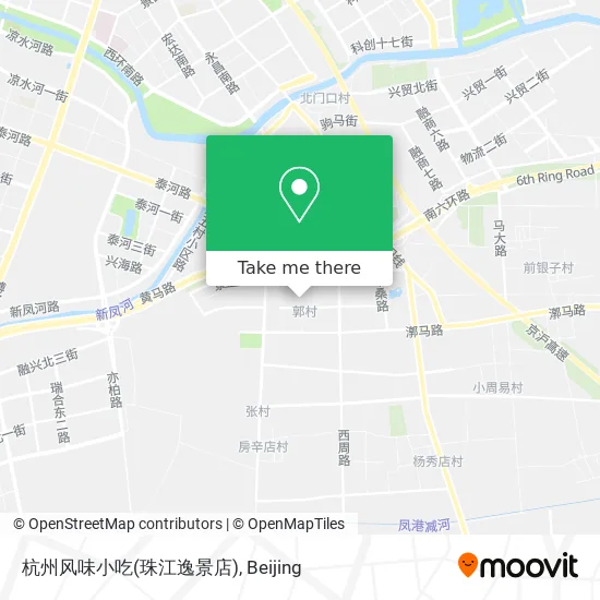 杭州风味小吃(珠江逸景店) map