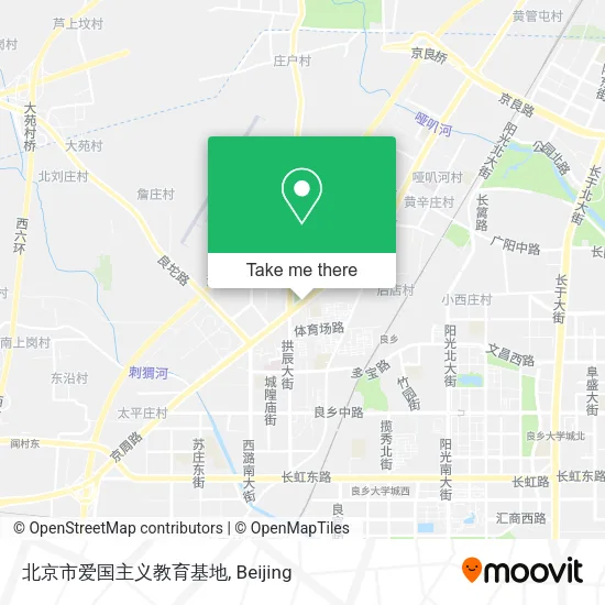 北京市爱国主义教育基地 map