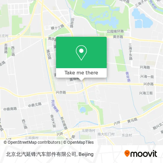 北京北汽延锋汽车部件有限公司 map