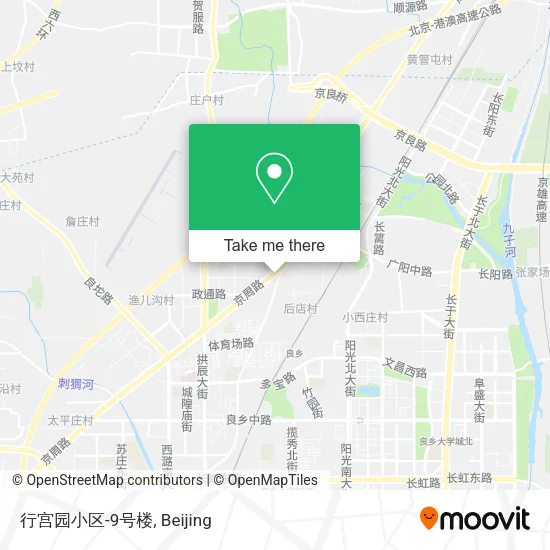 行宫园小区-9号楼 map