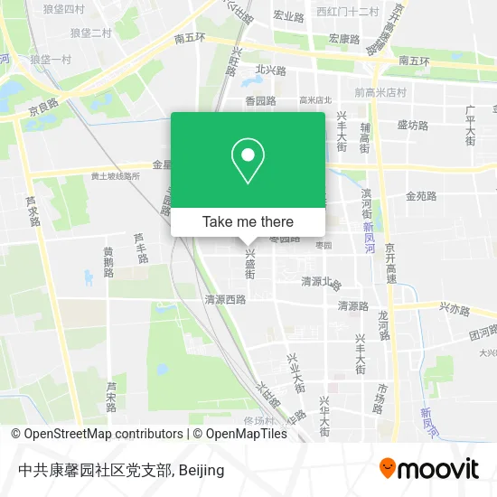 中共康馨园社区党支部 map
