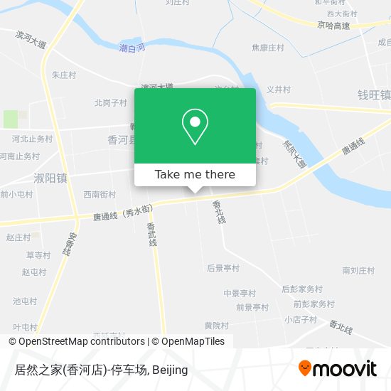居然之家(香河店)-停车场 map