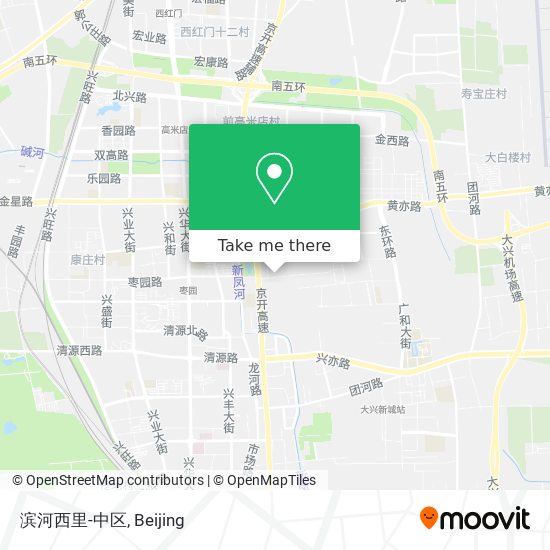 滨河西里-中区 map