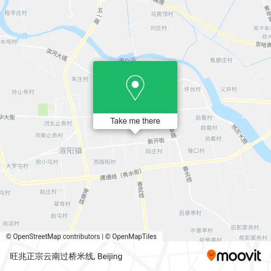旺兆正宗云南过桥米线 map