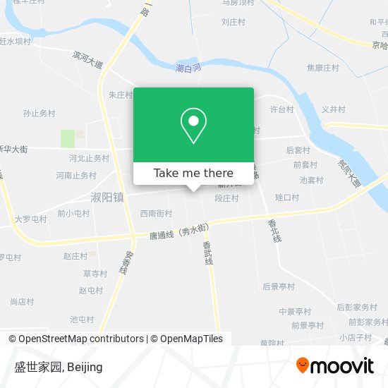 盛世家园 map