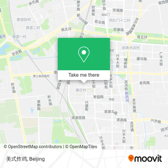 美式炸鸡 map