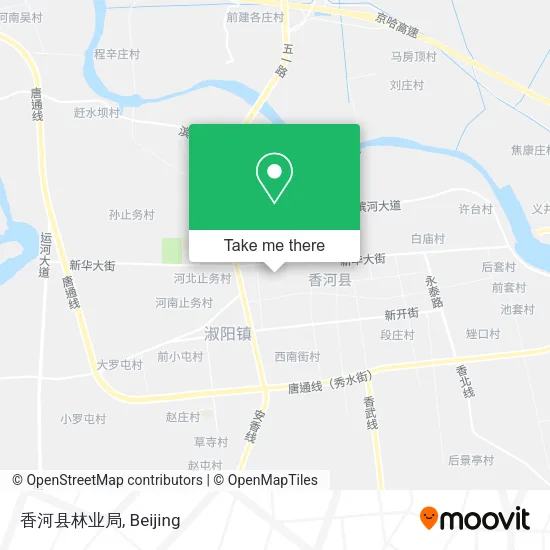 香河县林业局 map