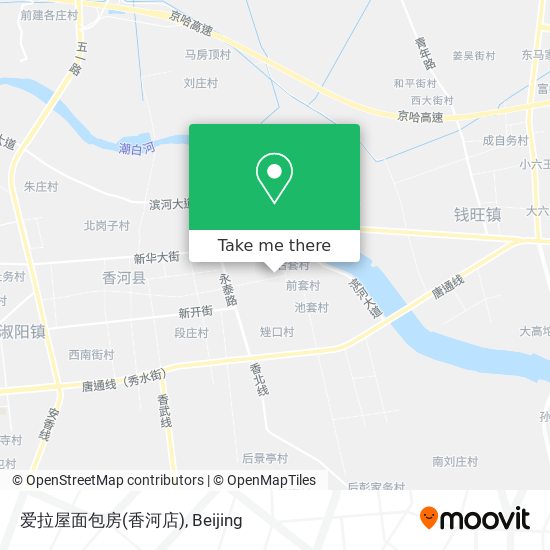 爱拉屋面包房(香河店) map