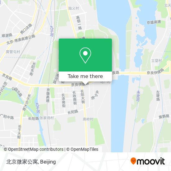 北京微家公寓 map