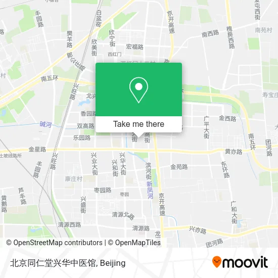 北京同仁堂兴华中医馆 map