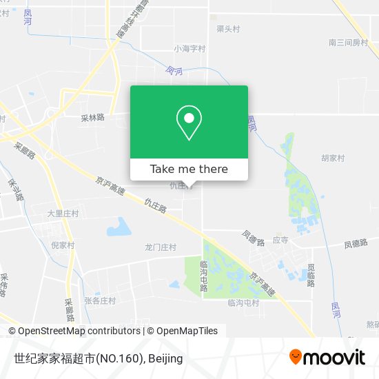 世纪家家福超市(NO.160) map