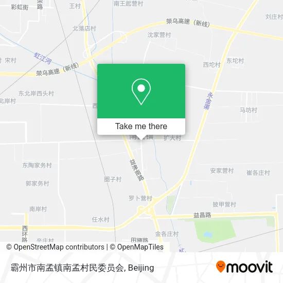 霸州市南孟镇南孟村民委员会 map