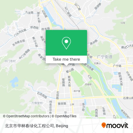 北京市华林春绿化工程公司 map