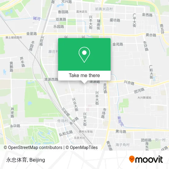 永忠体育 map