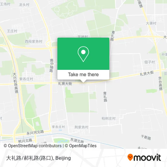 大礼路/郝礼路(路口) map