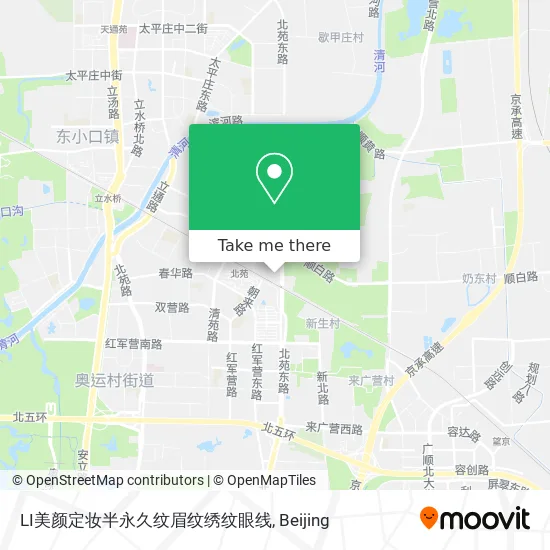 LI美颜定妆半永久纹眉纹绣纹眼线 map