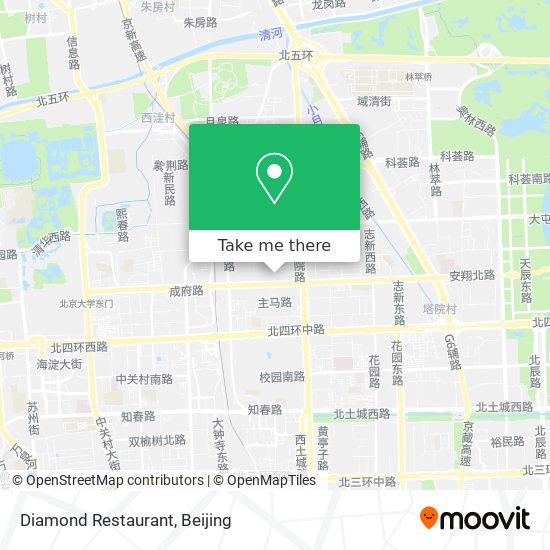 Diamond Restaurant map