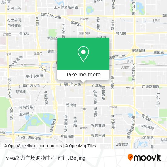 viva富力广场购物中心-南门 map