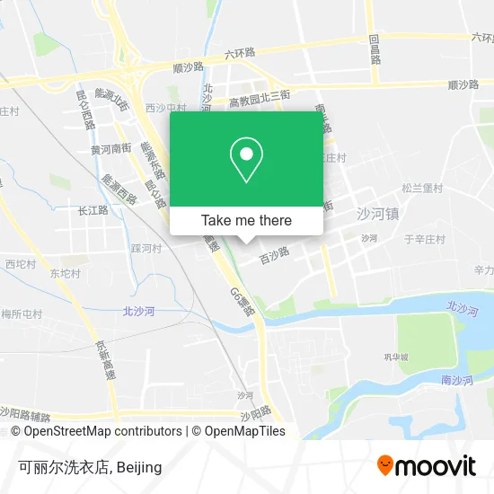 可丽尔洗衣店 map