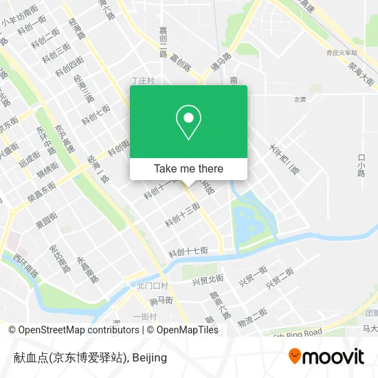 献血点(京东博爱驿站) map