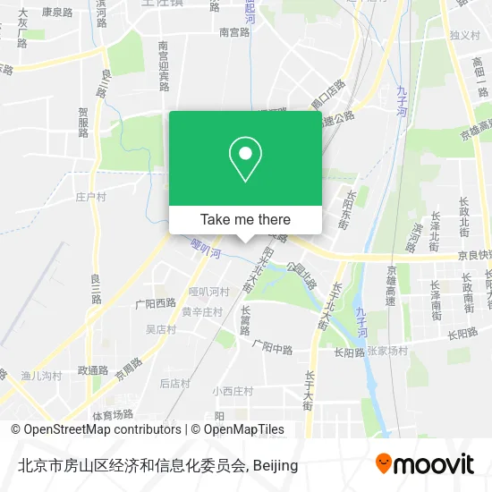 北京市房山区经济和信息化委员会 map
