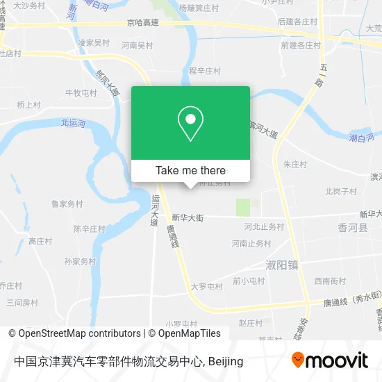 中国京津冀汽车零部件物流交易中心 map